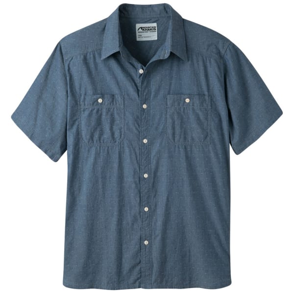 MOUNTAIN KHAKIS Men's Ace Indigo Short-Sleeve Shirt