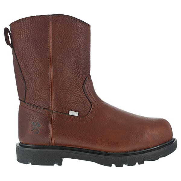 IRON AGE Men's Hauler Composite Toe 10 in. Wellington Flex-Met Boots, Brown