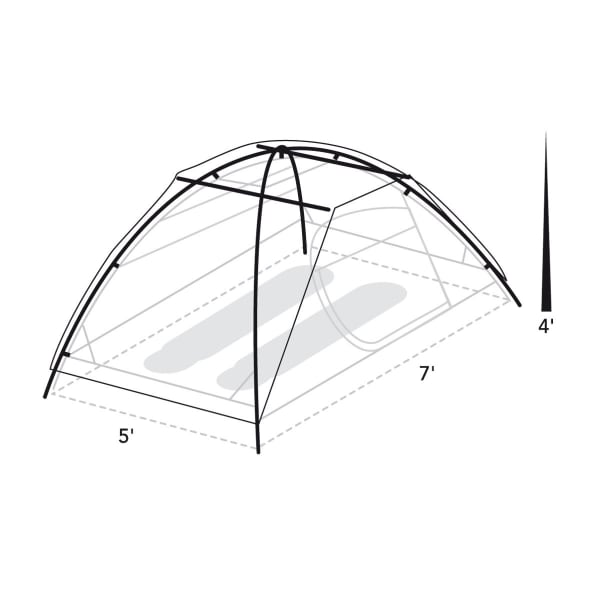 EUREKA Tetragon HD 2 Person tent