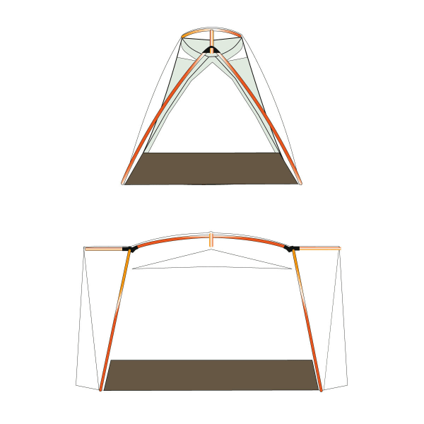 EUREKA Timberline SQ Outfitter 6 Person Tent