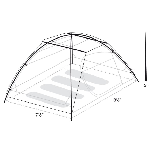 EUREKA Tetragon HD 4 Person Tent