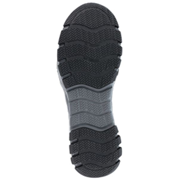 REEBOK WORK Men's Sublite Work Soft Toe Athletic Oxford Sneaker, Black/Grey