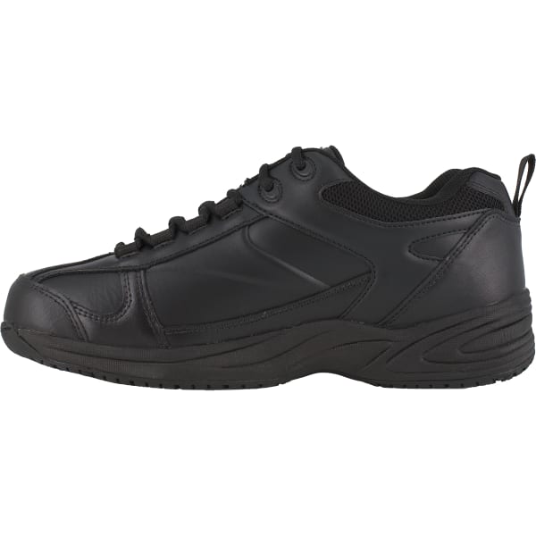 REEBOK WORK Women's Jorie Composite Toe Street Sport Jogger Oxford Sneakers, Black