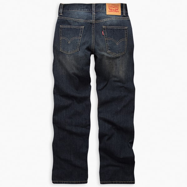 LEVI'S Big Boys' 514 Straight Fit Jeans