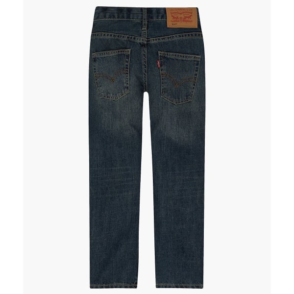 LEVI'S Big Boys' 514 Slim Straight Husky Jeans