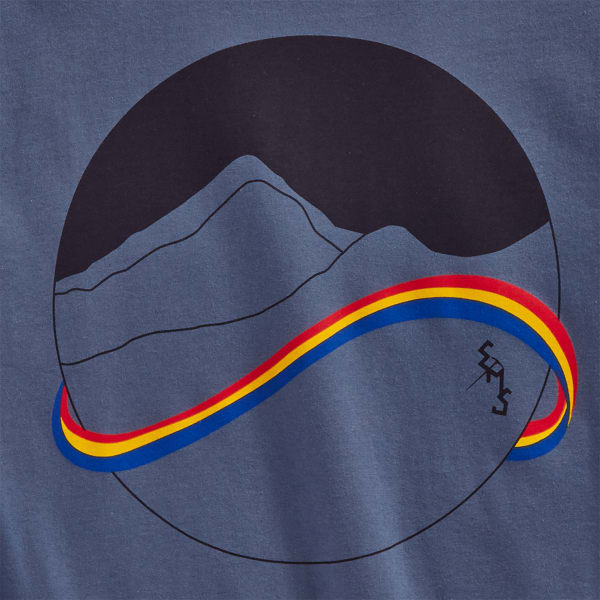 EMS Men's Vintage Throwback EMS Rainbow Graphic Tee