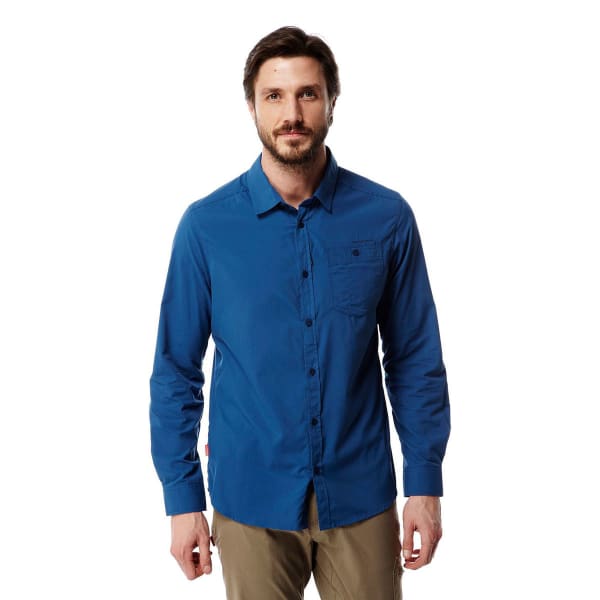 CRAGHOPPERS Men's NosiLife Tatton Long-Sleeve Shirt