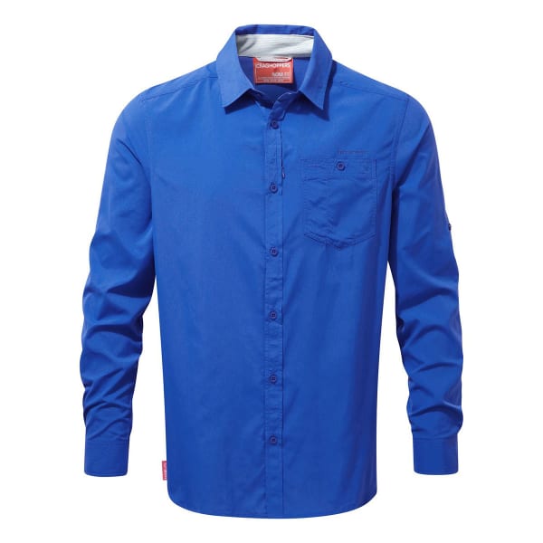 CRAGHOPPERS Men's NosiLife Tatton Long-Sleeve Shirt