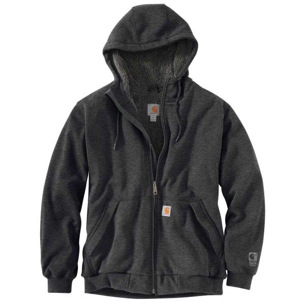 CARHARTT Men's Rain Defender Rockland Sherpa-Lined Full-Zip Hoodie