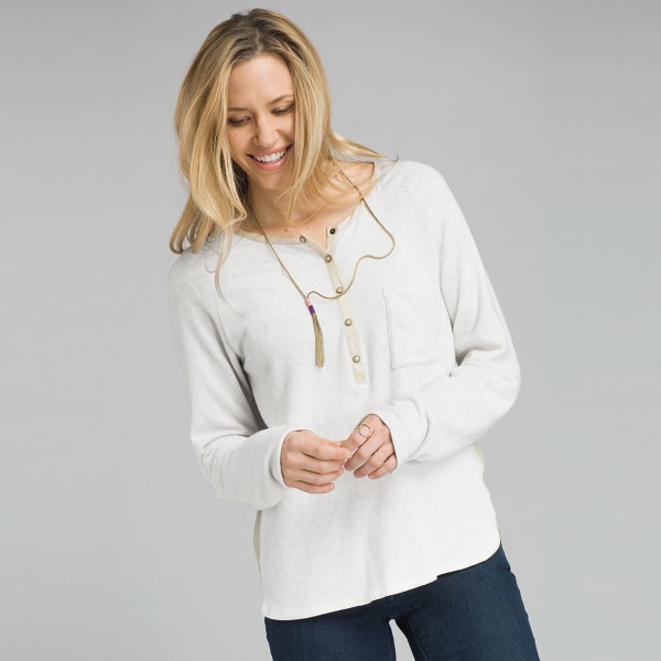 PRANA Women's Hensley Long-Sleeve Henley Top