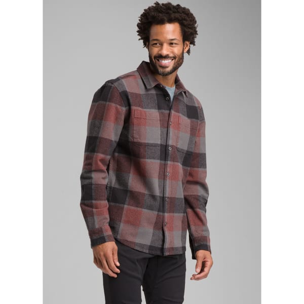 PRANA Men’s Brayden Long-Sleeve Flannel Shirt