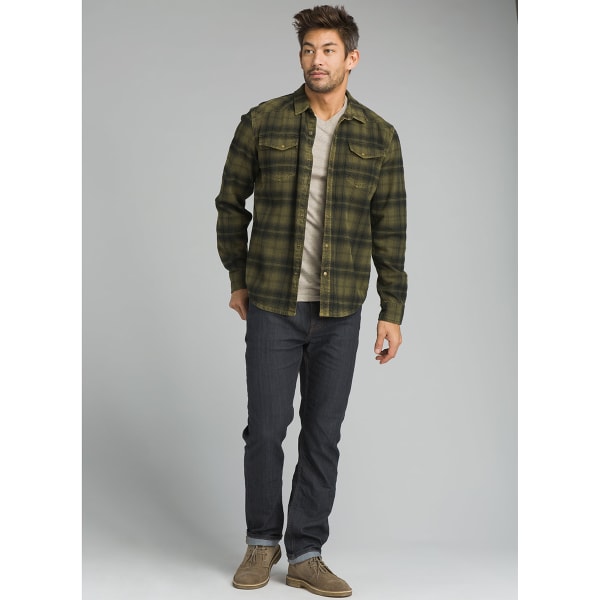 PRANA Men’s Horizon Long-Sleeve Flannel Shirt