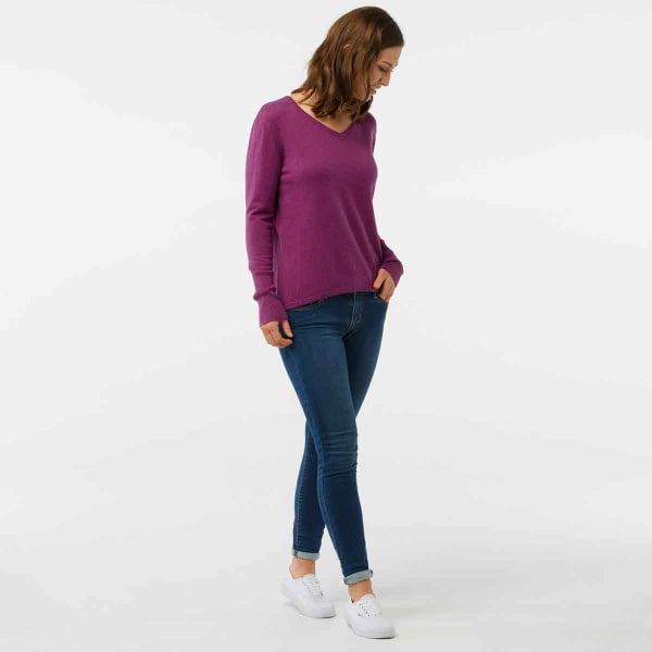 SMARTWOOL Women's Shadow Pine V-Neck Sweater