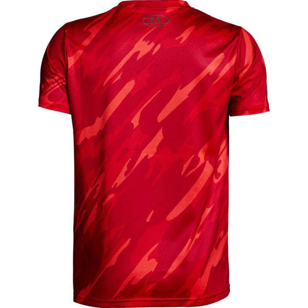 UNDER ARMOUR Big Boys' UA Tech Big Logo Printed Short-Sleeve Tee