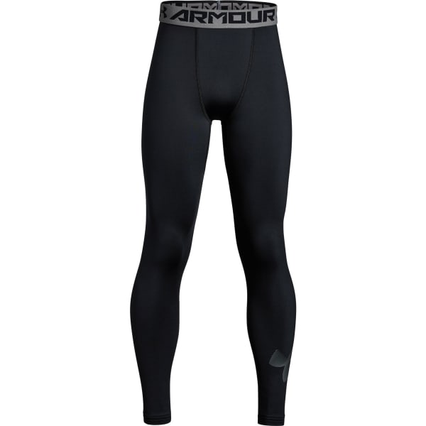 UNDER ARMOUR Big Boys' ColdGear® Armour Printed Leggings