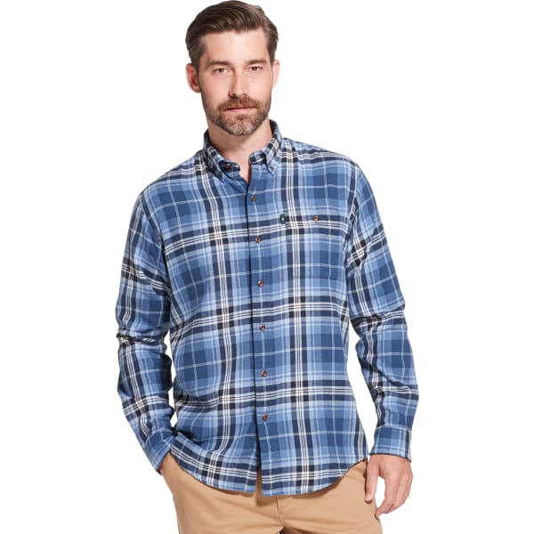 G.H. BASS & CO. Men's Fireside Long-Sleeve Flannel Shirt