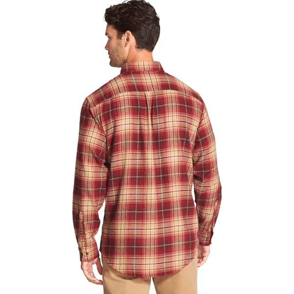 G.H. BASS & CO. Men's Fireside Long-Sleeve Flannel Shirt - Eastern Mountain  Sports