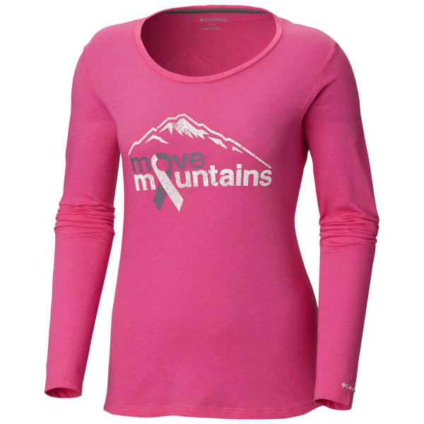 COLUMBIA Women's Tested Tough In Pink Long-Sleeve Tee