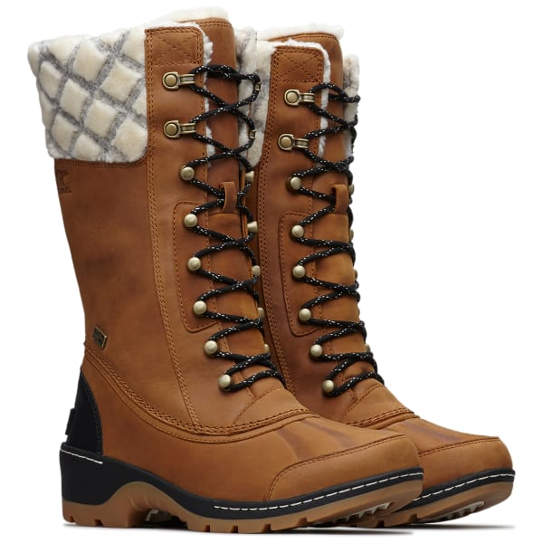 SOREL Women's Whistler Tall Waterproof Insulated Storm Boots