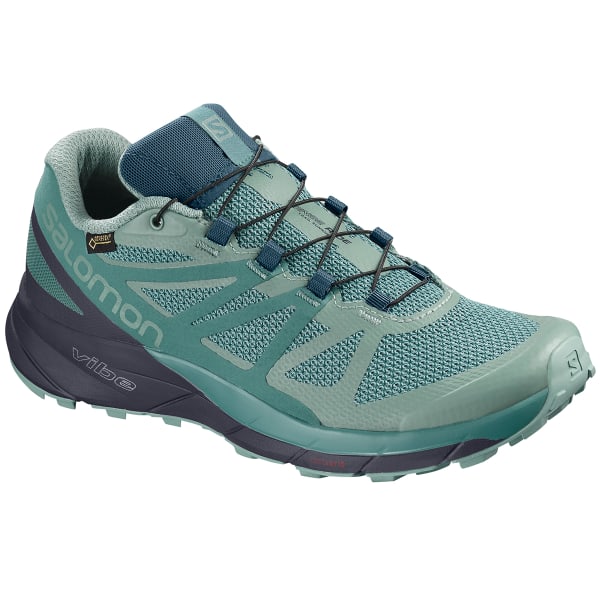 SALOMON Women's Sense Ride GTX Invisible Fit Waterproof Trail Running Shoes