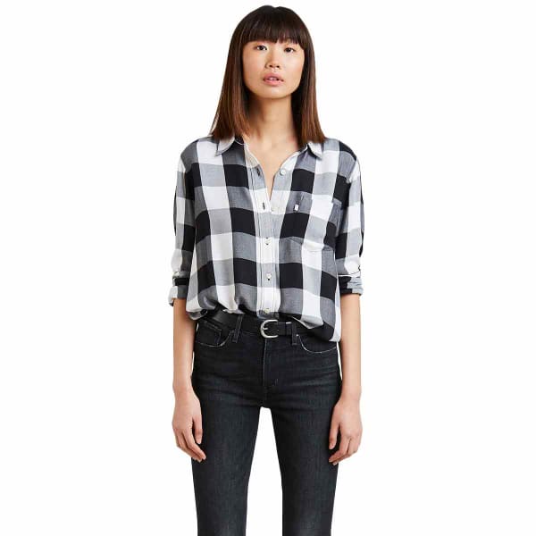 LEVI'S Women's Ultimate Boyfriend Long-Sleeve Shirt