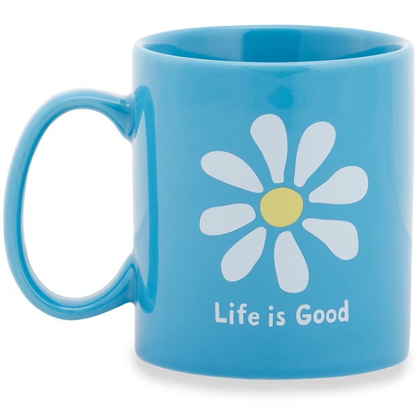 LIFE IS GOOD Daisy Jakes Mug