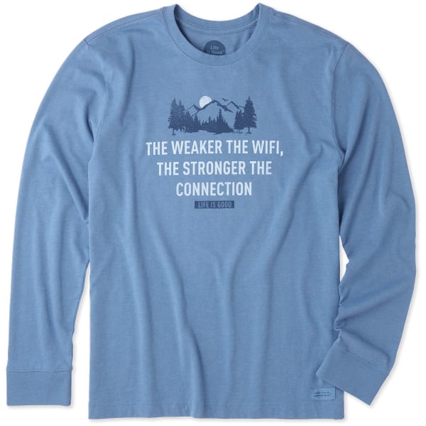 LIFE IS GOOD Men's Strong Connection Crusher Long-Sleeve Tee