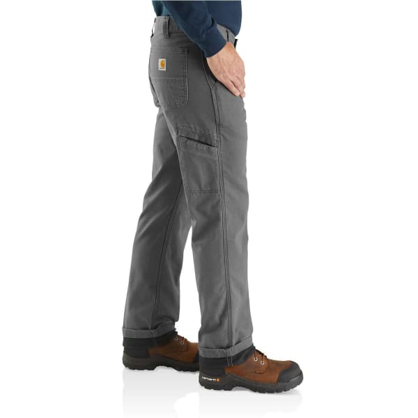 CARHARTT Men's Rugged Flex Rigby Dungaree Knit Lined Pants