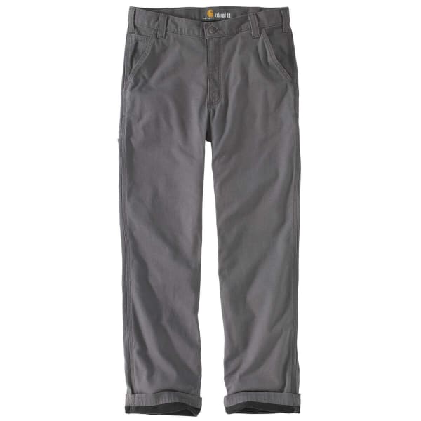 CARHARTT Men's Rugged Flex Rigby Dungaree Knit Lined Pants