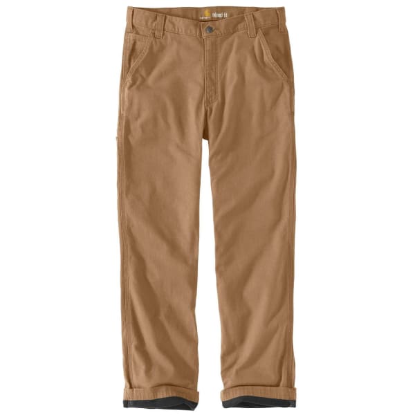 CARHARTT Men's Rugged Flex Rigby Dungaree Knit Lined Pants