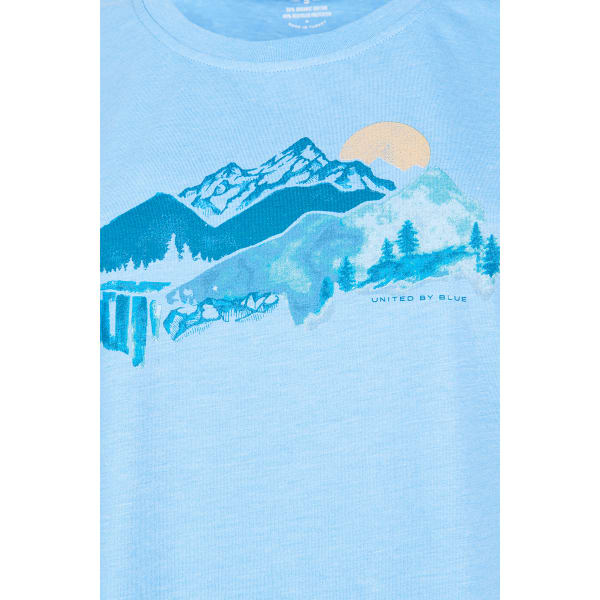 UNITED BY BLUE Women's Mountain Drift Short-Sleeve Tee