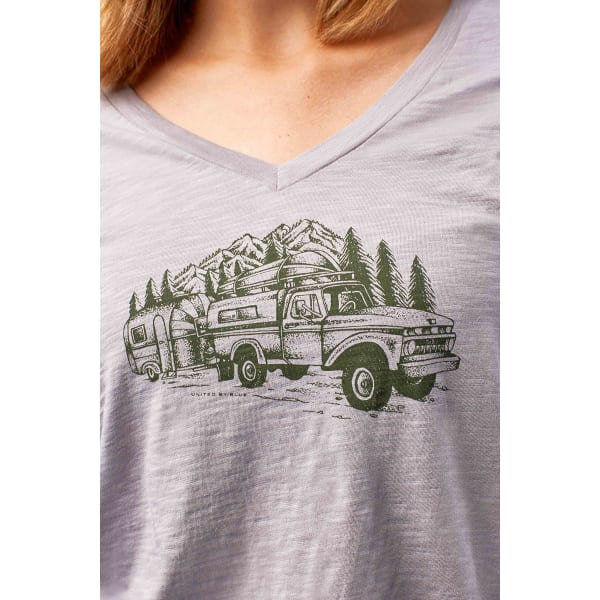 UNITED BY BLUE Women's Truck & Camper Short-Sleeve Tee