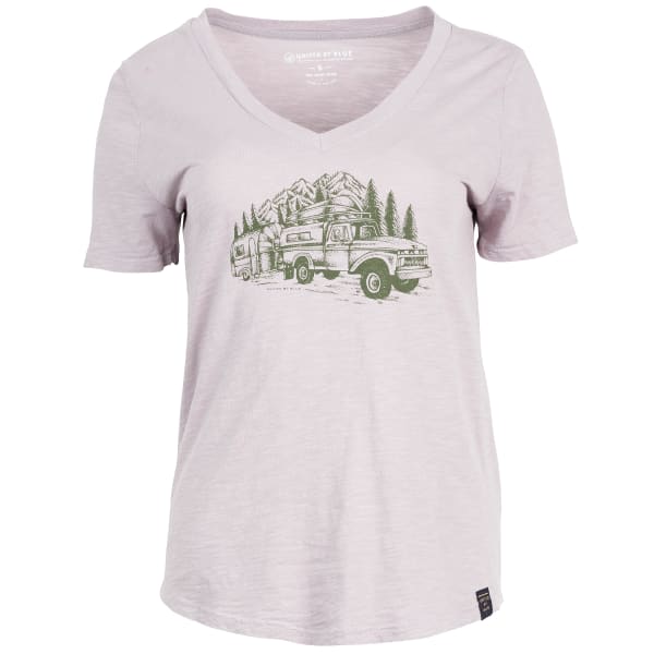 UNITED BY BLUE Women's Truck & Camper Short-Sleeve Tee