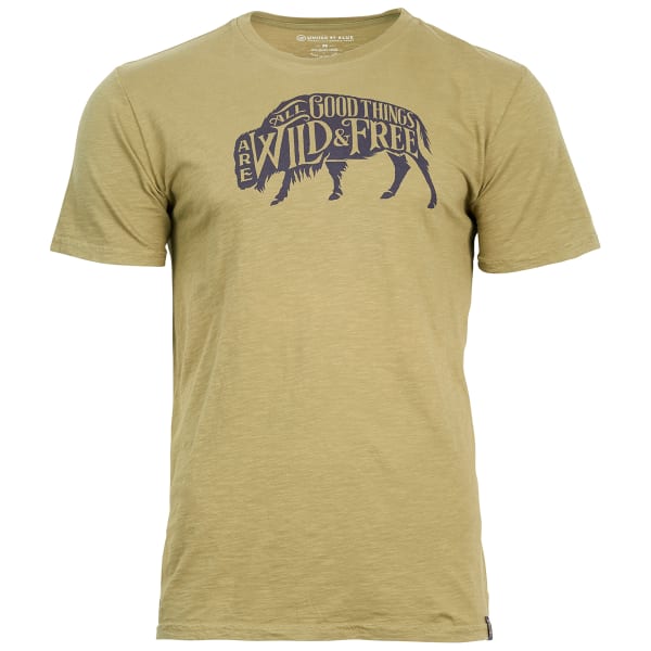 UNITED BY BLUE Men's Wild & Free Short-Sleeve Tee