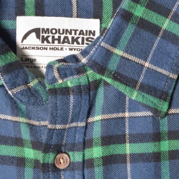 MOUNTAIN KHAKIS Men's Peden Long-Sleeve Flannel Shirt