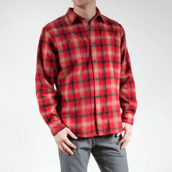 MOUNTAIN KHAKIS Men's Saloon Long-Sleeve Flannel Shirt