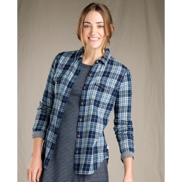 TOAD & CO. Women's Indigo Skye Long-Sleeve Shirt