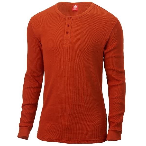 EMS Men's Rowan Waffle Long-Sleeve Henley