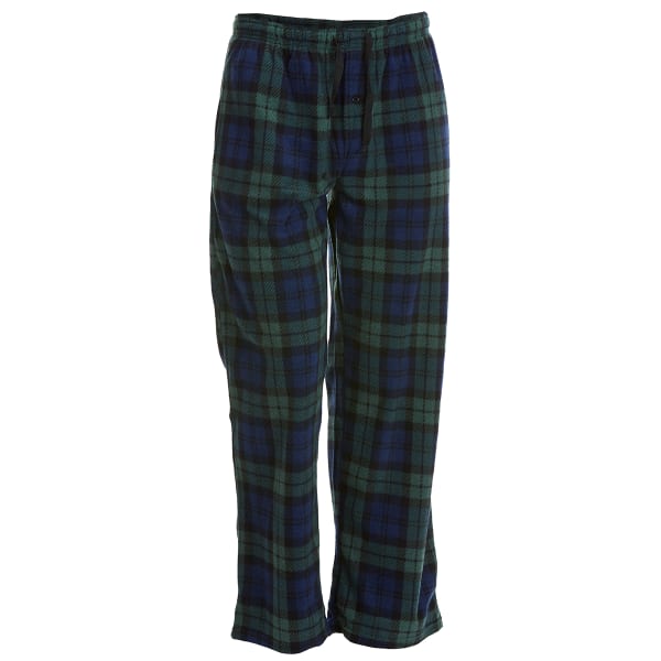 GELERT Men's Plaid Fleece Lounge Pants