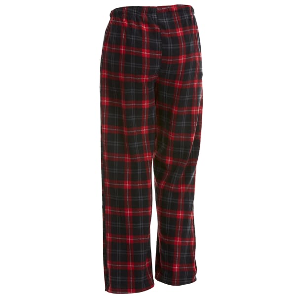 GELERT Men's Plaid Fleece Lounge Pants