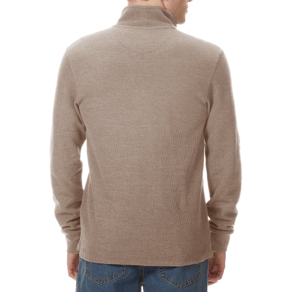 GELERT Men's French Rib 1/4 Zip Knit Pullover