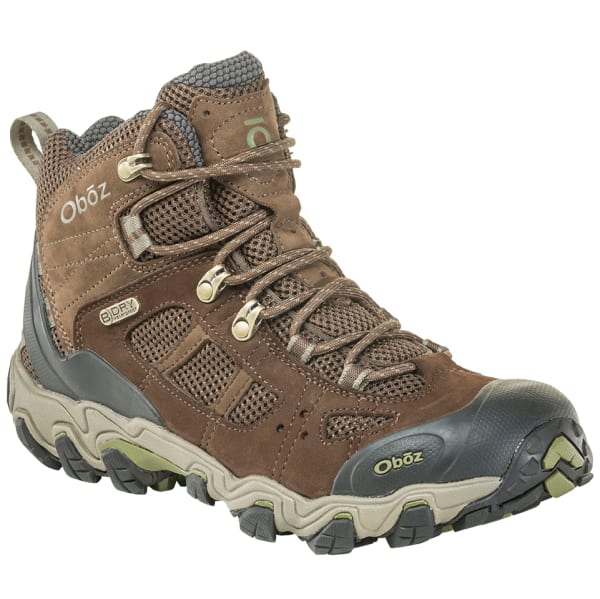 OBOZ Men's Bridger Vent Mid B-Dry Waterproof Hiking Boots - Eastern ...