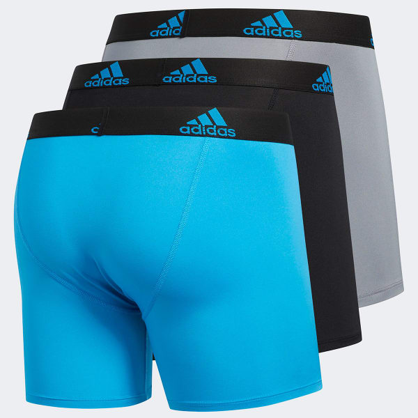 ADIDAS Men's Climalite Boxer Briefs, 3-Pack