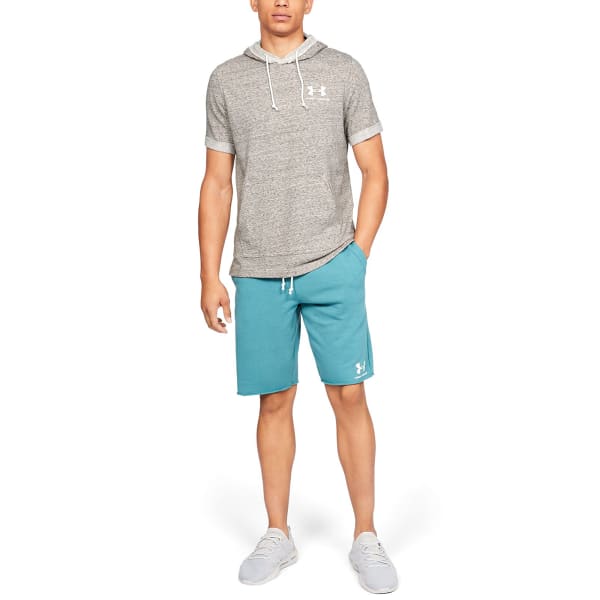 UNDER ARMOUR Men's Sportstyle Terry Short-Sleeve Hoodie