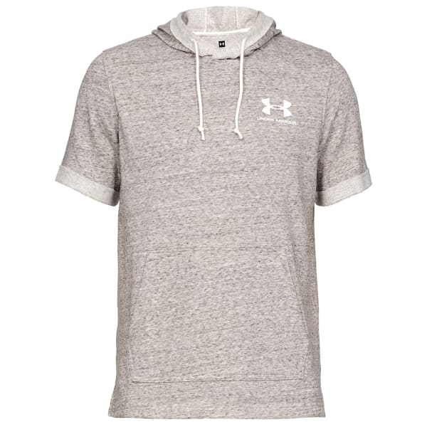 UNDER ARMOUR Men's Sportstyle Terry Short-Sleeve Hoodie