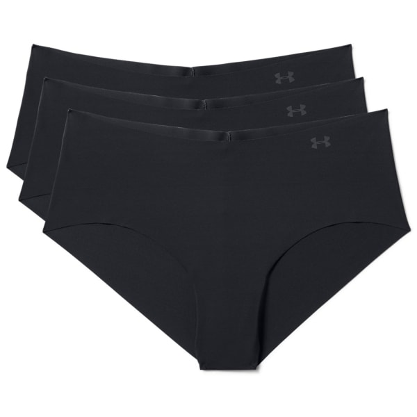 UNDER ARMOUR Women's Pure Stretch Hipster Underwear, Pack of 3