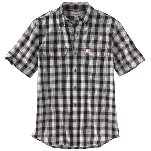 CARHARTT Men's 103553 Fort Plaid Short-Sleeve Shirt