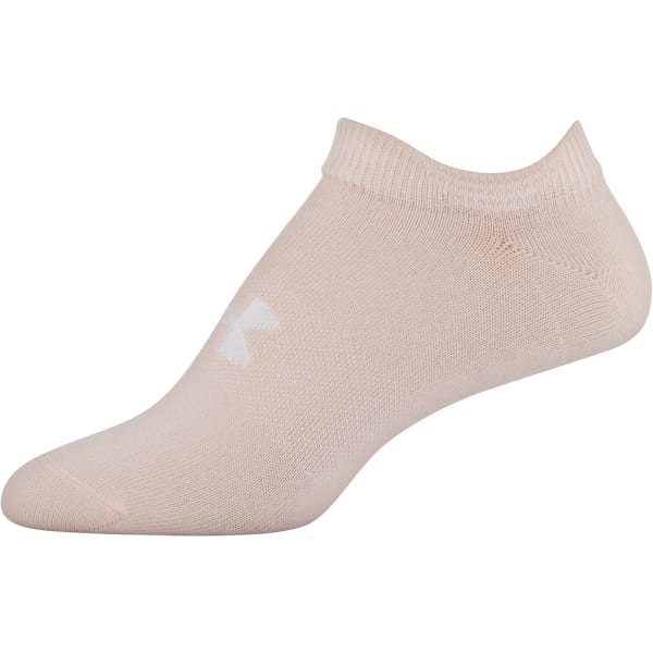 UNDER ARMOUR Women's Essential No Show Socks, 6-Pack