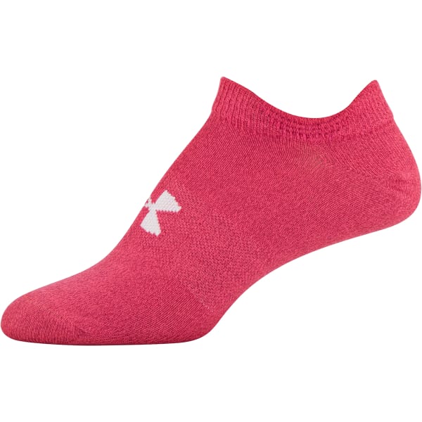 UNDER ARMOUR Women's Essential No Show Socks, 6-Pack