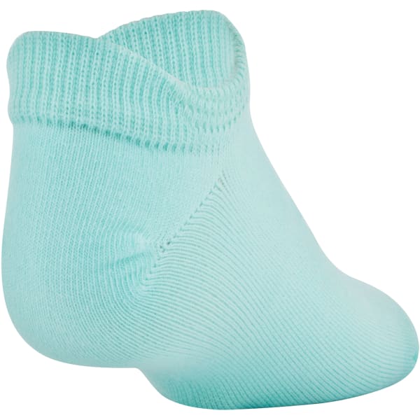 UNDER ARMOUR Girls' Essential No Show Socks, 6-Pack